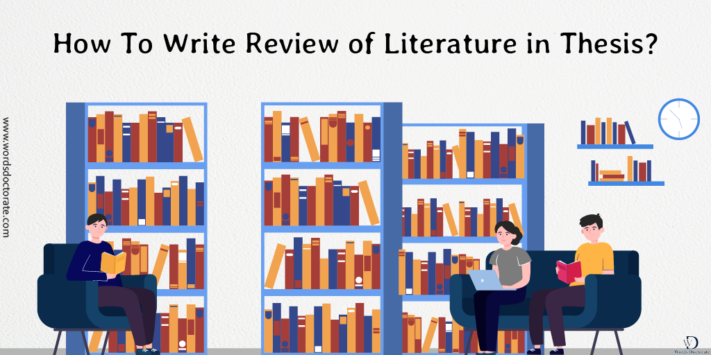 how to start related literature in thesis